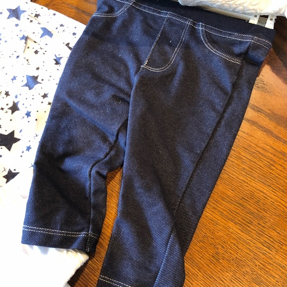 White & Navy Sets Baby Girl - Picture 7 of 8